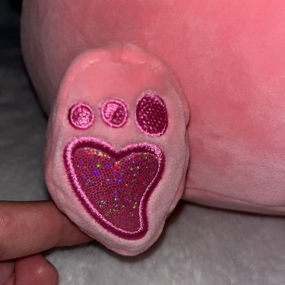 ON HOLD 👣Squishmallows Caparinne Pink Bigfoot Valentine’s 💞Headband HTF NWT 10" - Picture 9 of 9